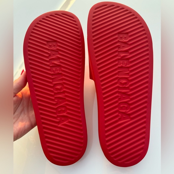 MENS BALENCIAGA POOL SLIDES 🌊 Size 9 - Picture 8 of 10